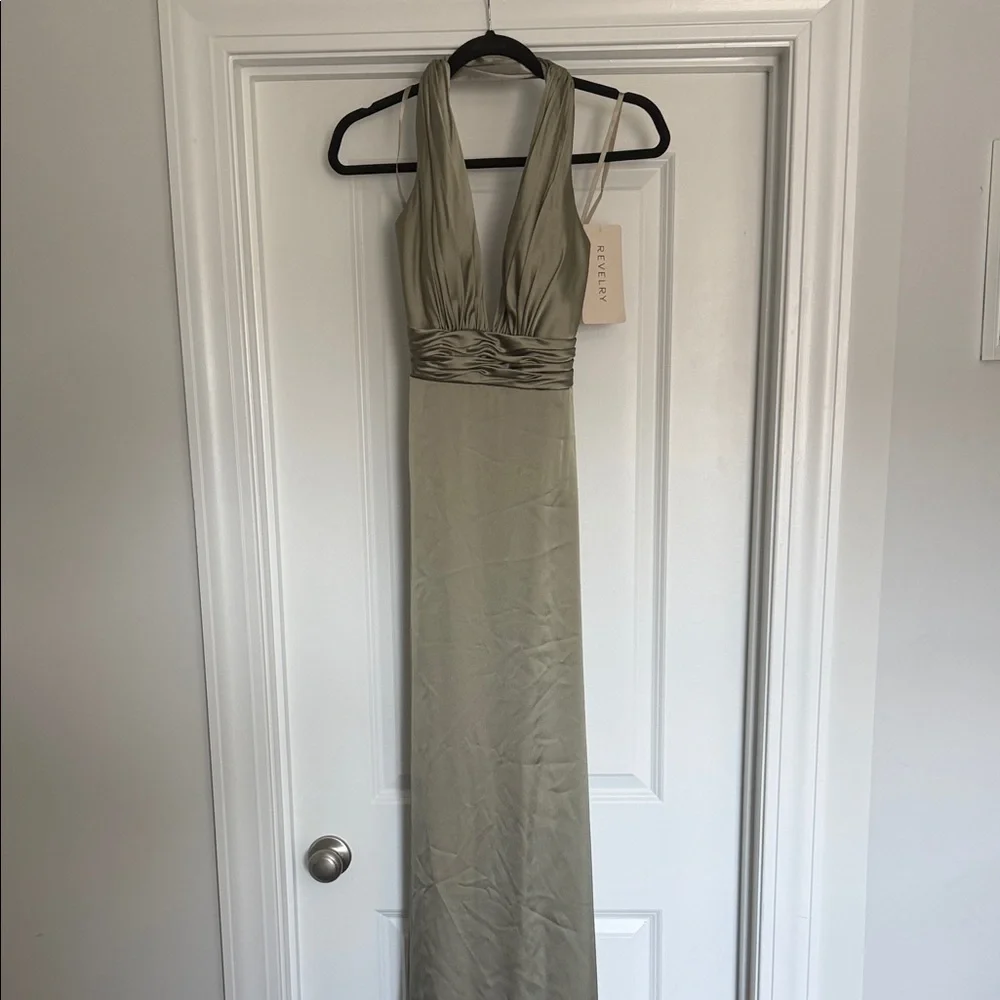 Revelry Sage Green Maxi Dress - Picture 1 of 2